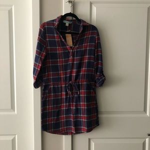 Francesca’s Plaid Dress